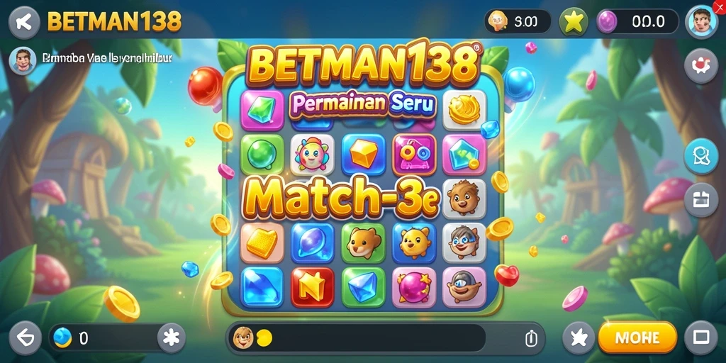 Gameplay seru dan penuh warna dari BETMAN138.