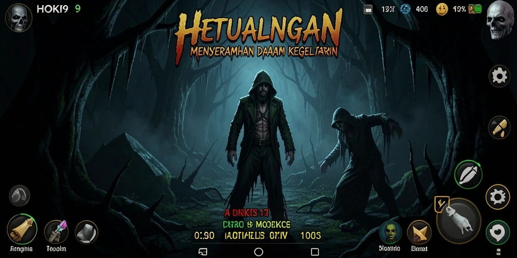 Gameplay HOKI9 yang menyeramkan dengan efek visual yang menakutkan.