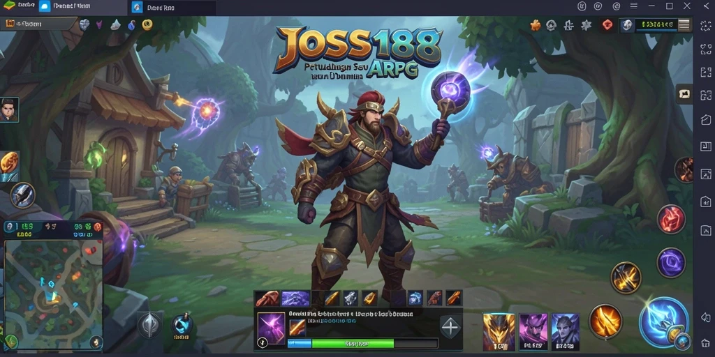 Tampilan gameplay JOSS188 yang menarik dan seru di dunia ARPG.
