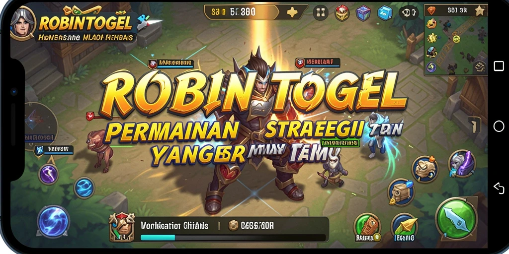 Tampilan gameplay menarik dari ROBINTOGEL yang penuh strategi.