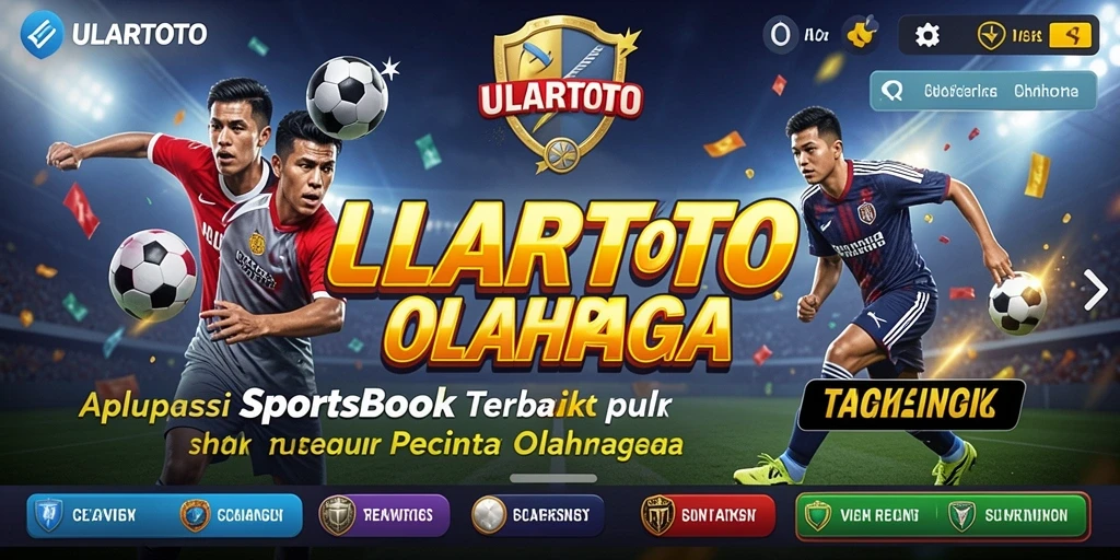 Tampilan antarmuka ULARTOTO yang menarik dan informatif.