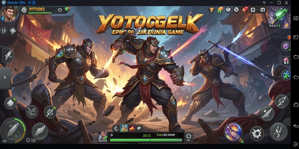 Tampilan pertarungan yang mendebarkan di YOTOGEL.