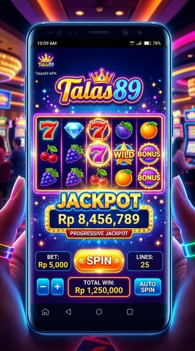 Screenshot aplikasi talas89 yang menunjukkan katalog aplikasi lengkap.